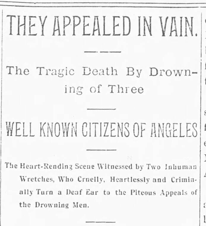 An article from the Olympic-Leader newspaper of Port Angeles on July 20, 1894.