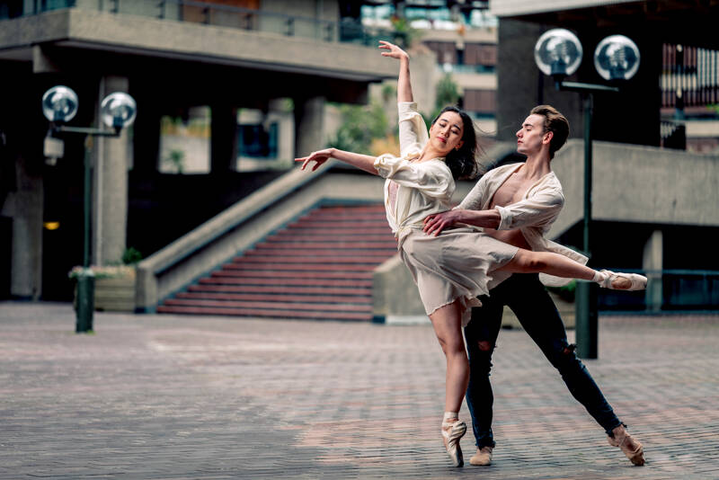 English National Ballet artists Ashley Coupal and Eric Snyder, pictured in London, have come to dance in the Port Angeles City Ballet’s Winter Gala on Sunday. (English National Ballet)